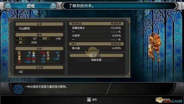 《赤痕：夜之仪式》078号火山默特属性分享