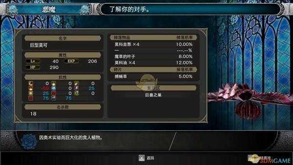 《赤痕：夜之仪式》087号巨型莫可属性分享