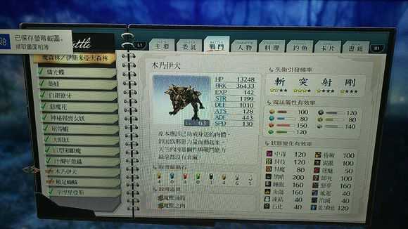 《英雄传说：闪之轨迹4》魔森林北部怪物图鉴分享