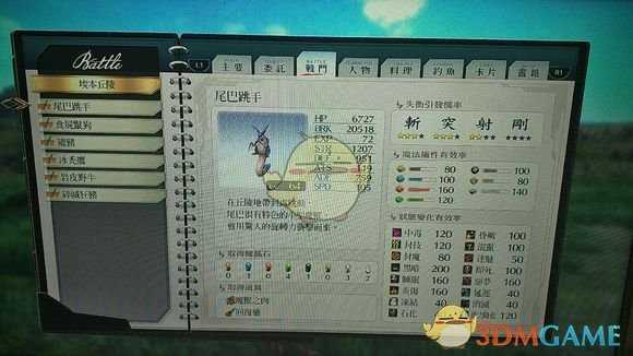 《英雄传说：闪之轨迹4》埃本丘陵怪物图鉴分享