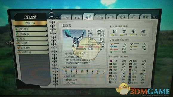 《英雄传说：闪之轨迹4》埃本丘陵怪物图鉴分享