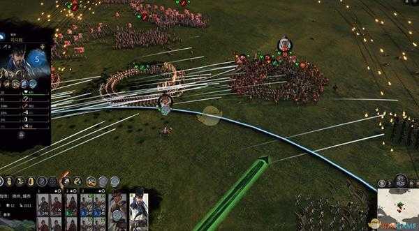 《全面战争：三国》不同难度下的AI伤害对比分享