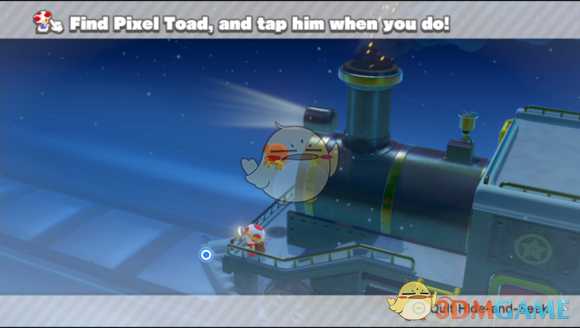 《前进！奇诺比奥队长》暴风雪之星际快车贴纸位置一览