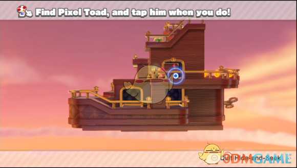 《前进！奇诺比奥队长》发条阶梯的看守贴纸位置一览