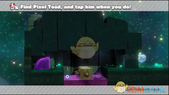 《前进！奇诺比奥队长》深夜漫游之森贴纸位置一览