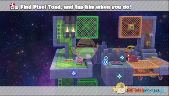 《前进！奇诺比奥队长》滴溜溜天空堡垒贴纸位置一览