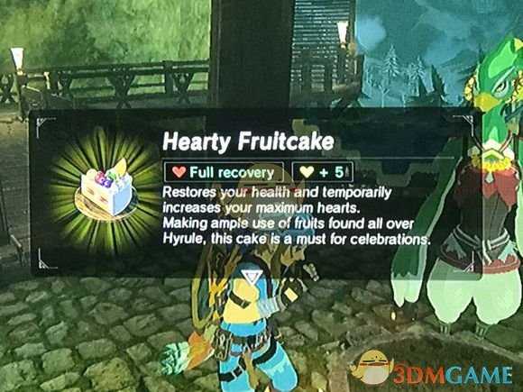 《塞尔达传说：旷野之息》水果蛋糕食谱分享