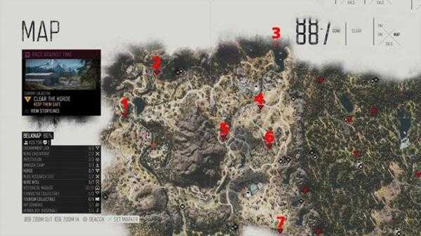 往日不再尸潮位置