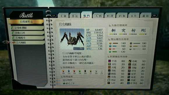 《英雄传说：闪之轨迹4》拉尔玛旧道01怪物图鉴类攻略分享