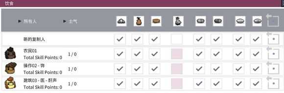 《缺氧》饮食相关内容分享