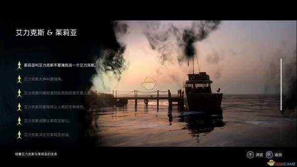 《黑相集：棉兰号》艾力克斯和茱莉亚关系选择攻略