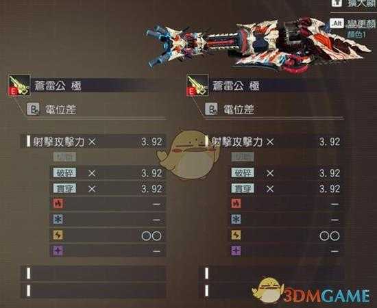 《噬神者3》巴尔蒙克属性图鉴一览