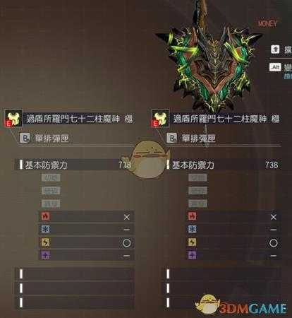 《噬神者3》极罪德洛米属性图鉴一览