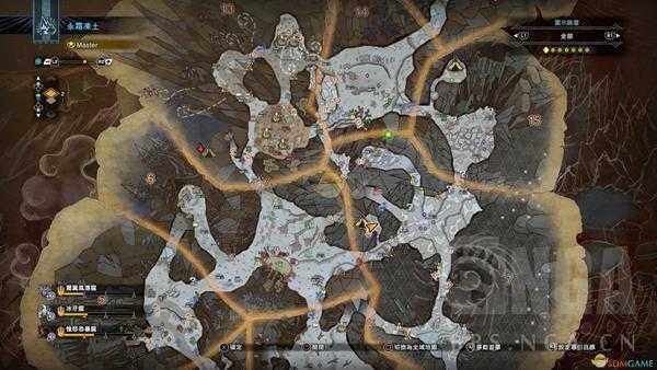 《怪物猎人：世界》冰原地图一览