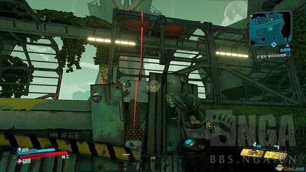 《无主之地3》铁砧监狱走廊上方提丰日志开启方法