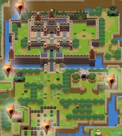 《塞尔达传说：织梦岛》乌库库草原东贝壳位置介绍