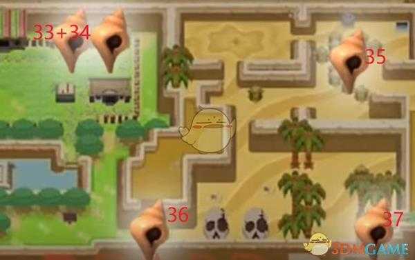 《塞尔达传说：织梦岛》动物村+亚那沙漠贝壳收集指南