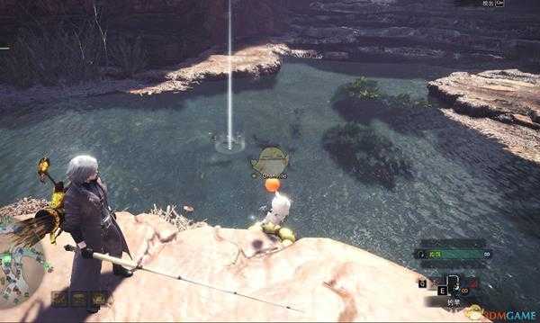 《怪物猎人：世界》大蚁冢荒地钓鱼点汇总