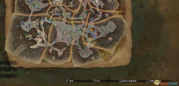 《怪物猎人：世界》大蚁冢荒地钓鱼点汇总