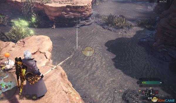 《怪物猎人：世界》大蚁冢荒地钓鱼点汇总