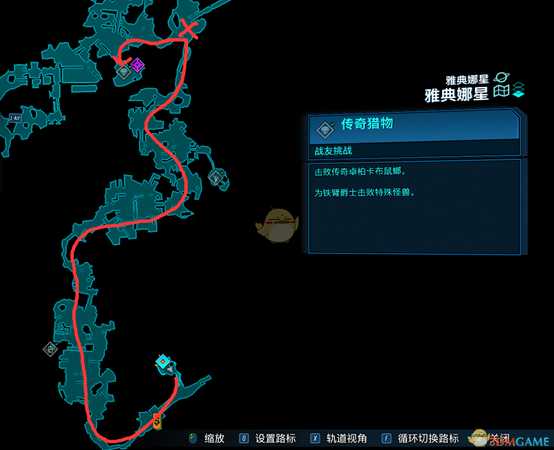 《无主之地3》卓柏卡布鼠螂传奇猎物位置分享