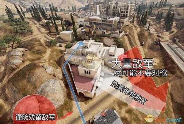 《叛乱2》Outskirts地图PvE模式超稳进攻路线分享