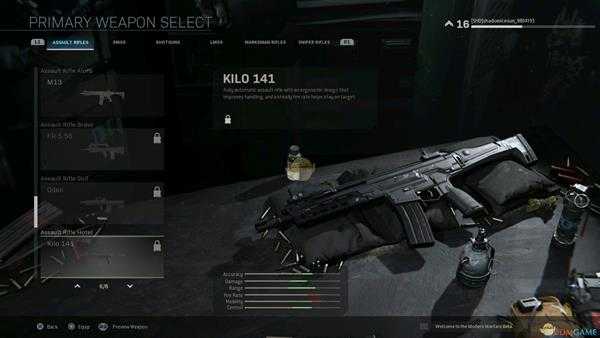 《使命召唤16：现代战争》全突击步枪外观一览