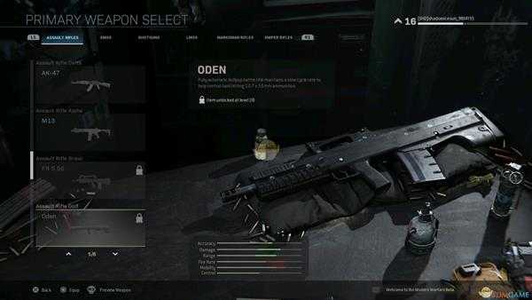 《使命召唤16：现代战争》全突击步枪外观一览