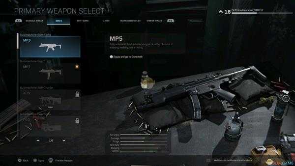 《使命召唤16：现代战争》全冲锋枪外观一览