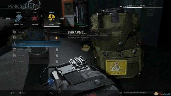 《使命召唤16：现代战争》弹片技能效果介绍