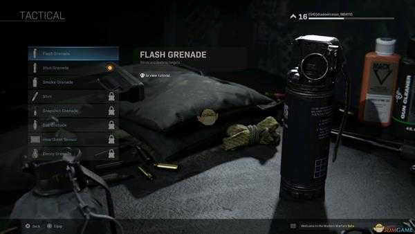 《使命召唤16：现代战争》全投掷物及装备外观一览