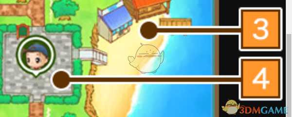 《牧场物语：重聚矿石镇》矿石海滩