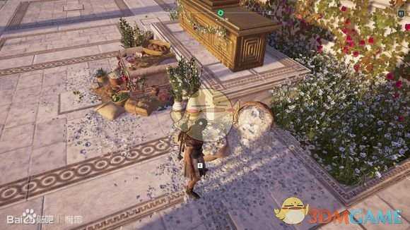 《刺客信条：奥德赛》极乐世界亲爱的狄蜜特谜题陶片解谜位置介绍