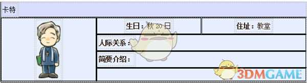 《牧场物语：重聚矿石镇》卡特人物介绍