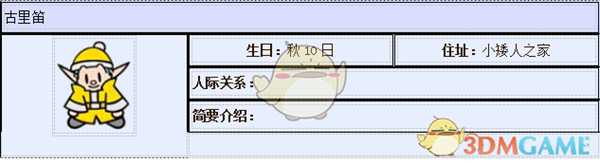 《牧场物语：重聚矿石镇》古里笛人物介绍