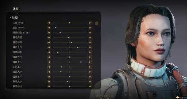 《天外世界》银发女骑士脸捏脸数据分享