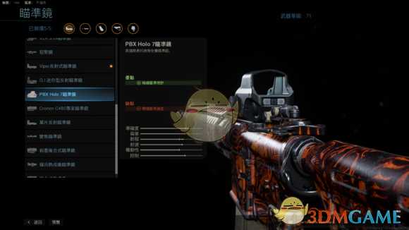 《使命召唤16：现代战争》满级M4配件一览