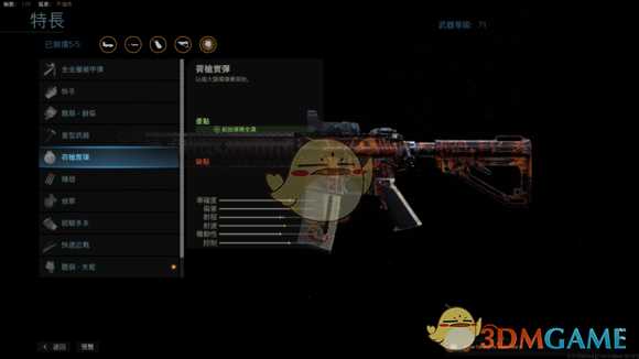 《使命召唤16：现代战争》满级M4配件一览