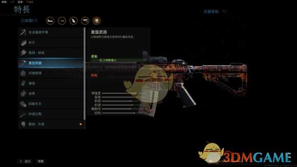 《使命召唤16：现代战争》满级M4配件一览