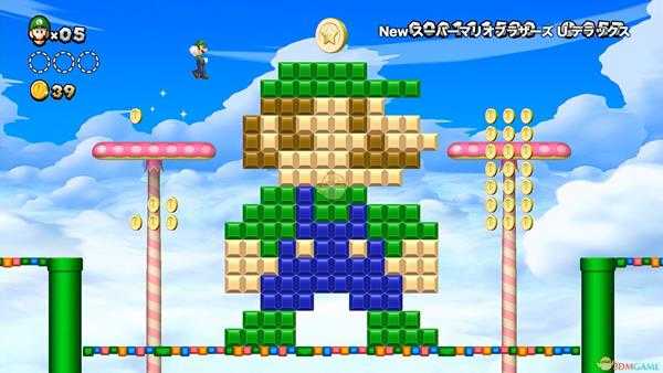 《新超级路易吉U》大金币全收集攻略