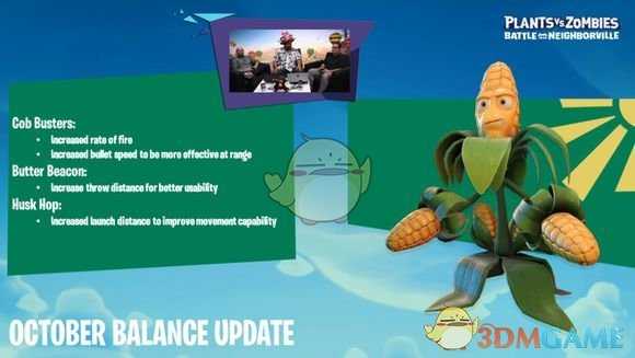 《植物大战僵尸：和睦小镇保卫战》十月更新角色介绍