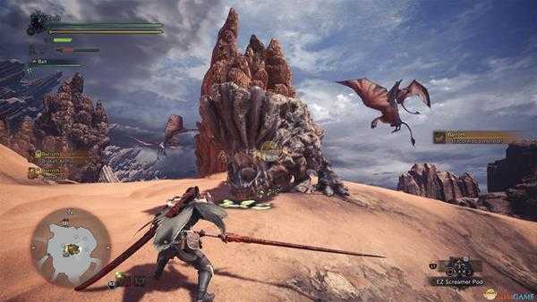 《怪物猎人：世界》毒妖鸟潜伏荒地介绍