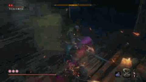 《只狼：影逝二度》蓝衣武士攻击模式介绍