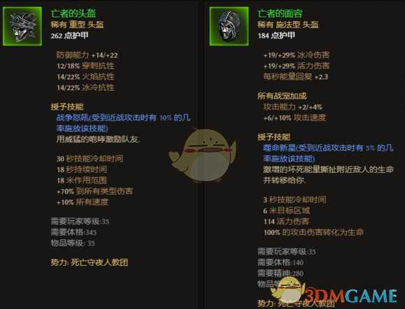 《恐怖黎明》全势力声望装备点评 好用声望装推荐