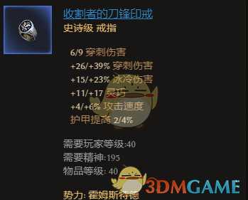 《恐怖黎明》全势力声望装备点评 好用声望装推荐