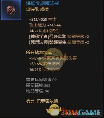 《恐怖黎明》全势力声望装备点评 好用声望装推荐