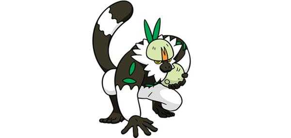 《宝可梦：剑/盾》投掷猴图鉴