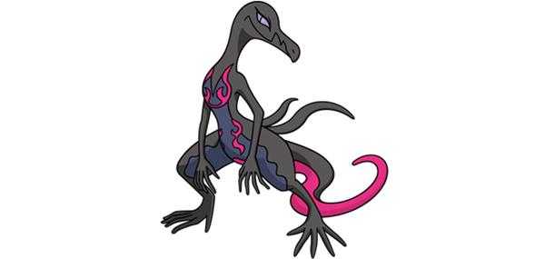 《宝可梦：剑/盾》焰后蜥图鉴