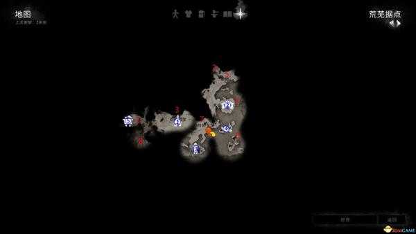 《漫漫长夜》荒芜据点地图分享