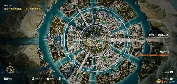 《刺客信条：奥德赛》为堤喀女神掷币陶片位置及完成地点介绍